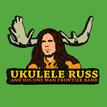Ukulele Russ and His One Man Frontier Band logo